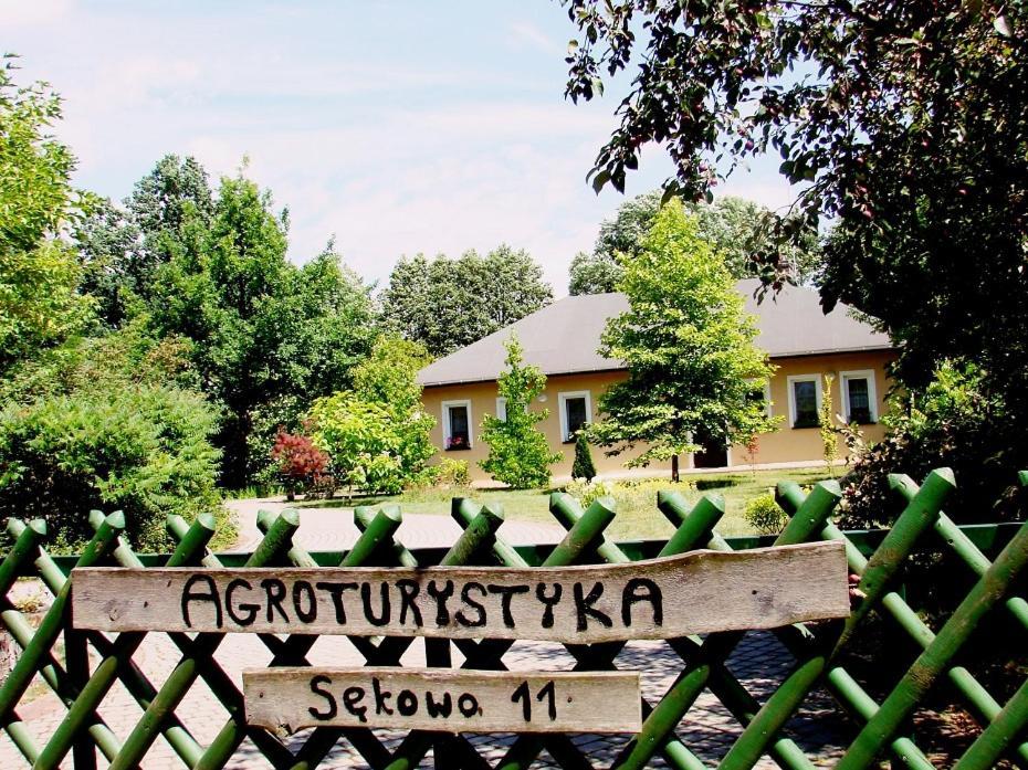 Agroturystyka Pod Modrzewiami Nowy Tomyśl Buitenkant foto
